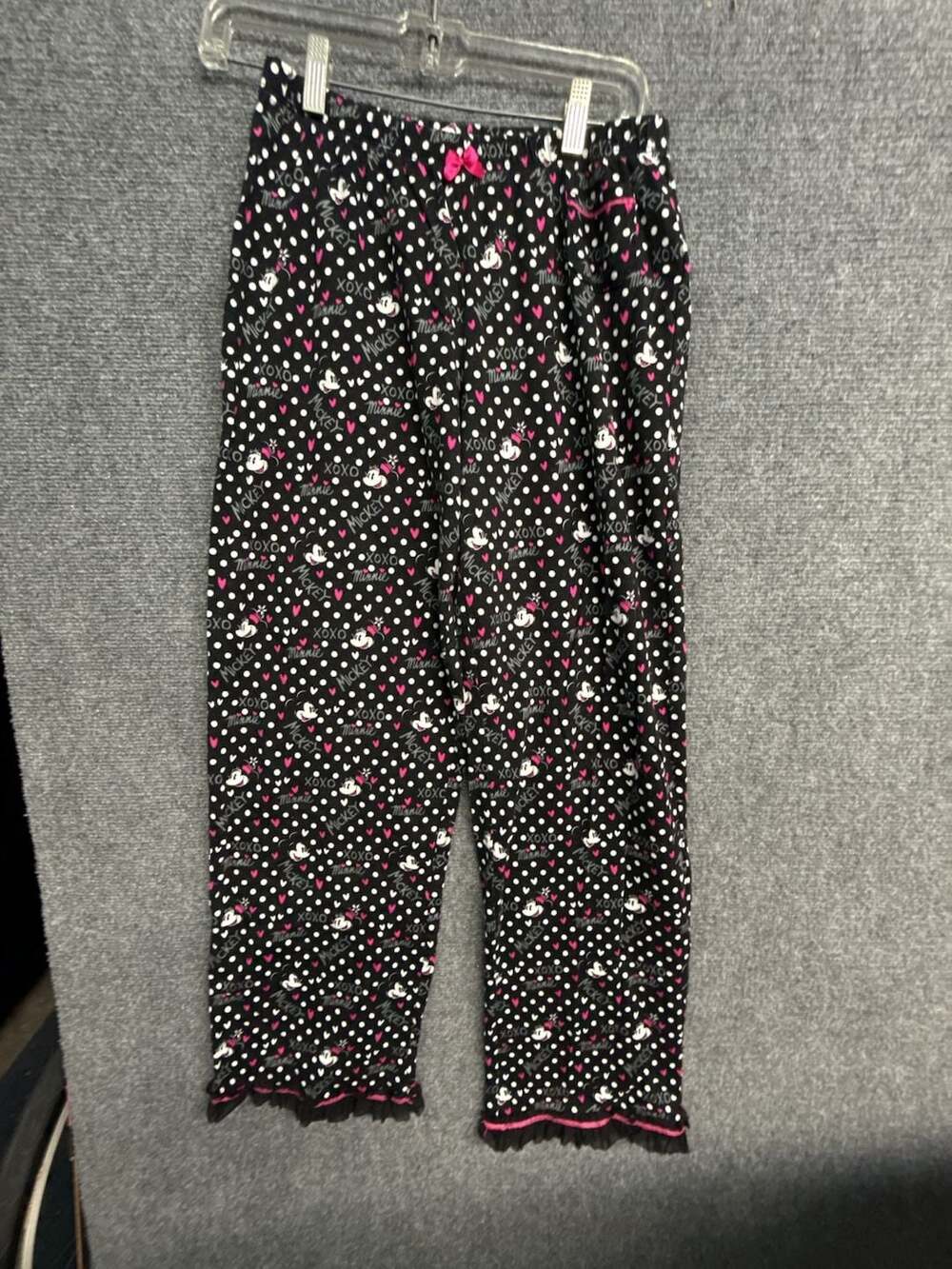 Live Love Disney Minnie Mouse Polka Dot Pajama Pants XS